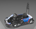 Συναγωνιμένος την ηλεκτρική μπαταρία Kart πενταλιών Karting πηγαίνετε Karts για τους ενηλίκους Junior παιδιών